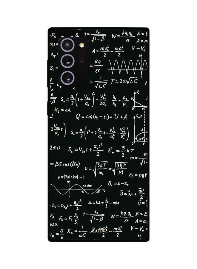 Zoot Mathematic Printed Case Cover For Samsung Galaxy Note 20 Ultra Black/White  - Image 2