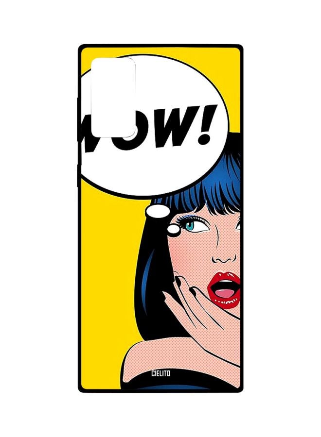 CIELITO Wow Girl Printed Case Cover For Samsung Galaxy Note20 Yellow/Beige/Blue - Image 1