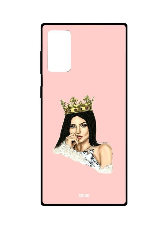 CIELITO Girl Printed Case Cover For Samsung Galaxy Note20 Pink/Beige/Black - Image 1