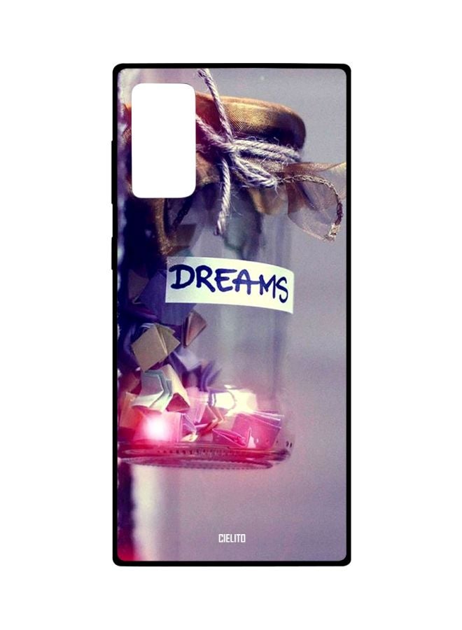 CIELITO Dreams Printed Case Cover For Samsung Galaxy Note20 Grey/Pink/Brown - Image 1
