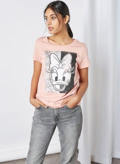 Rose Tan Daisy Duck