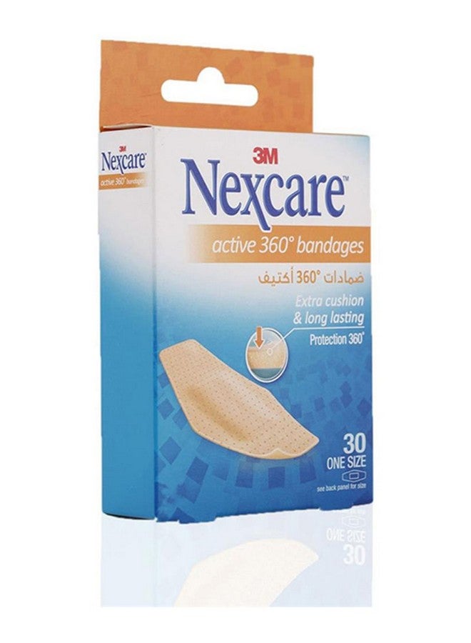 Nexcare 3M Active Strips Bandages 30'S