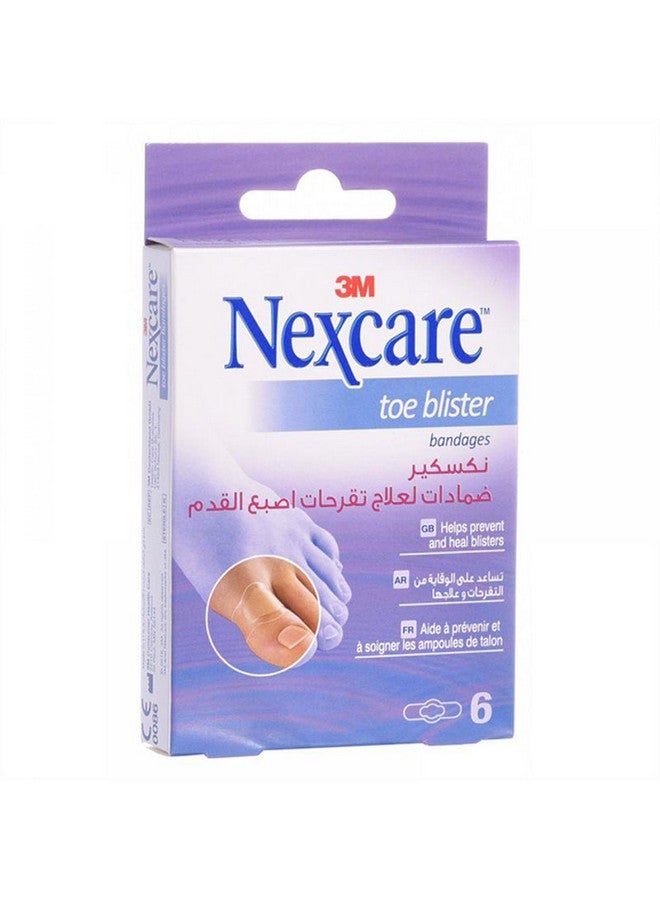 ثري ام عبوة ضمادات Tbb-6 لعلاج تقرحات أصابع القدم من ثري إم تحتوي على 6 قطع