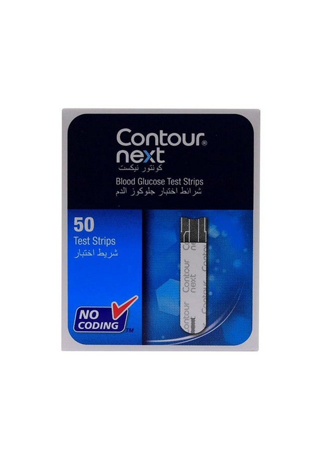 BAYER Contour Next Blood Glucose Test Strips 50'S