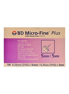 BD Bd Microfine Needle For Insulin Pen 31Gx5Mm 100'S 
