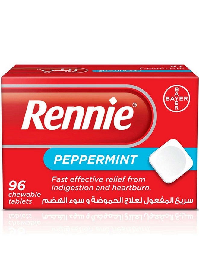 RENNIE Rennie Peppermint Chewable Tablets 96'S 