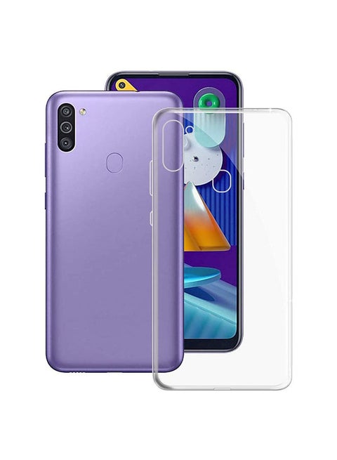 Flexible Invisible Series TPU Transparent Ultra-Thin Slim Protection Case For Samsung Galaxy M11 Clear