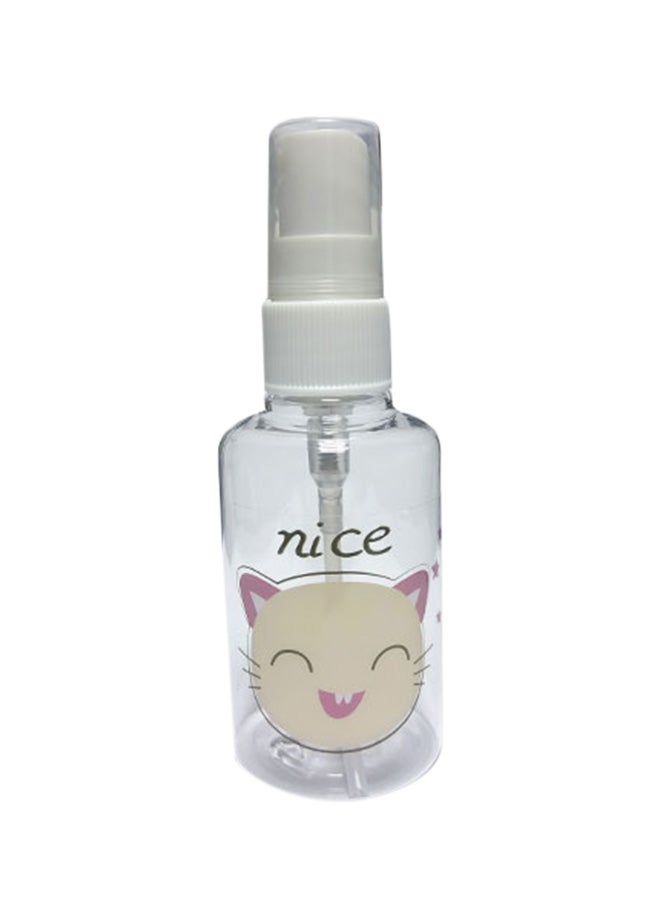 Travel Bottle With Pump Clear 20ml - Image 1