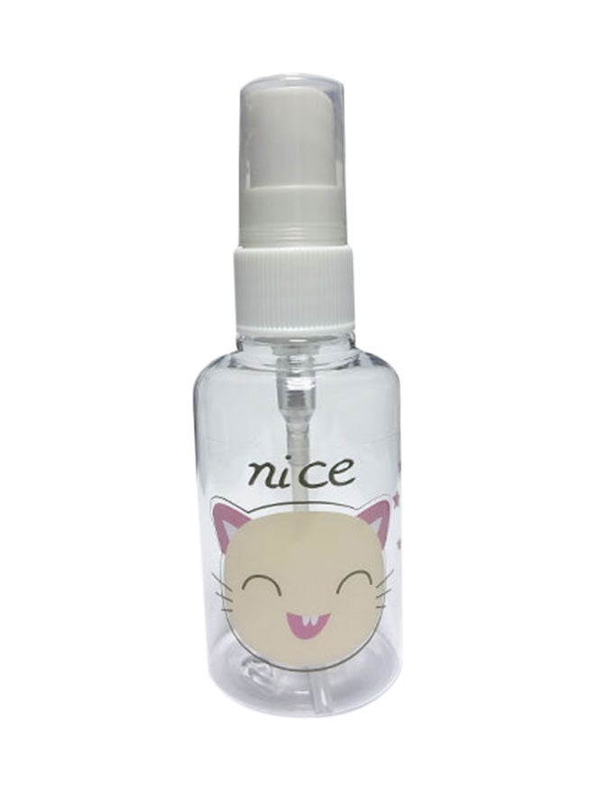 Travel Bottle With Pump Clear 20ml - Image 2