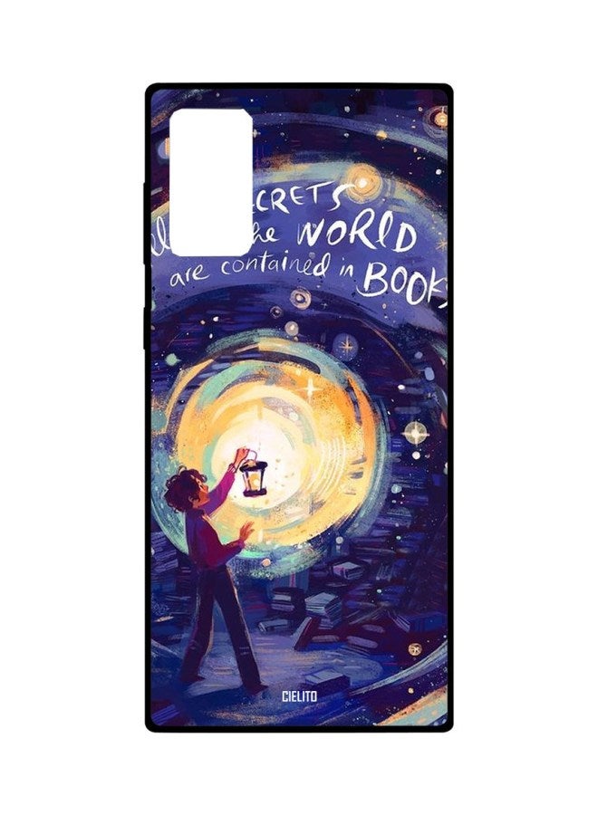 CIELITO Cartoon Boy Printed Case Cover For Samsung Galaxy Note20 Blue/Yellow/White - Image 1