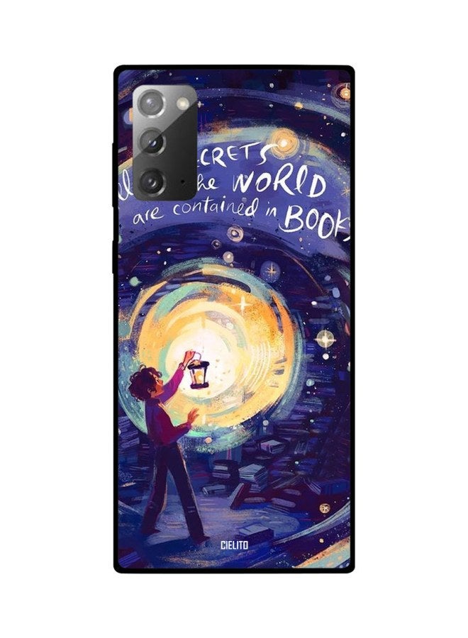 CIELITO Cartoon Boy Printed Case Cover For Samsung Galaxy Note20 Blue/Yellow/White - Image 2