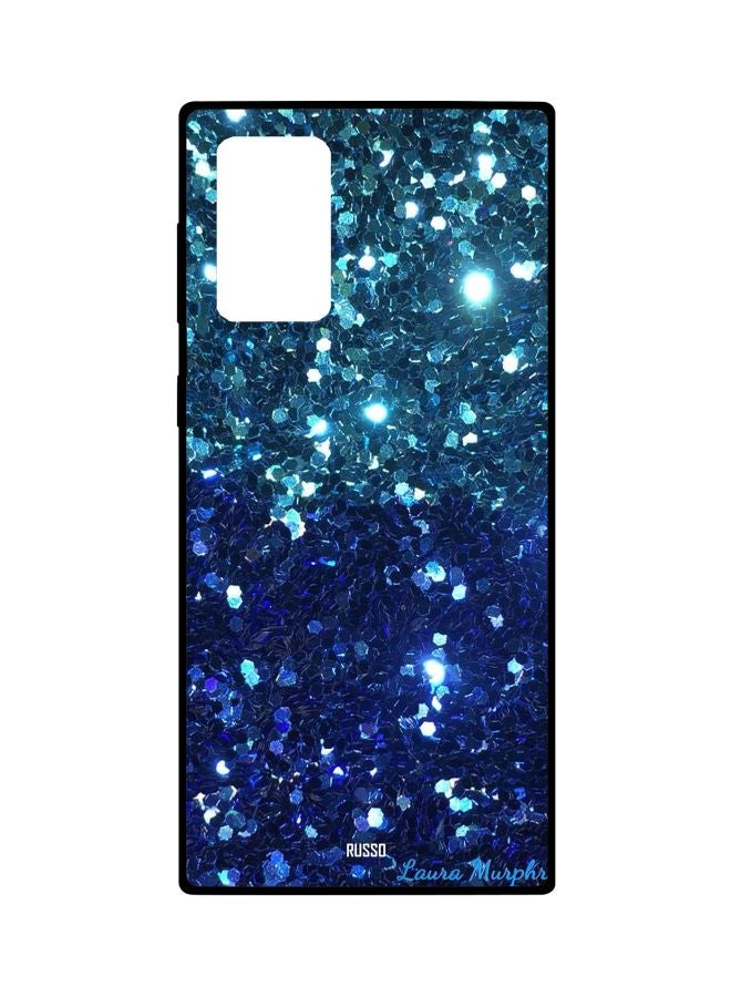 RUSSO Printed Case Cover For Samsung Galaxy Note20 Ultra Blue  - Image 1
