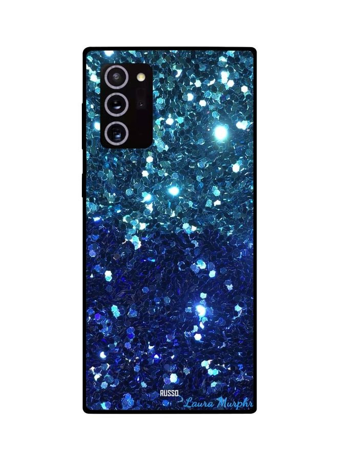 RUSSO Printed Case Cover For Samsung Galaxy Note20 Ultra Blue  - Image 2