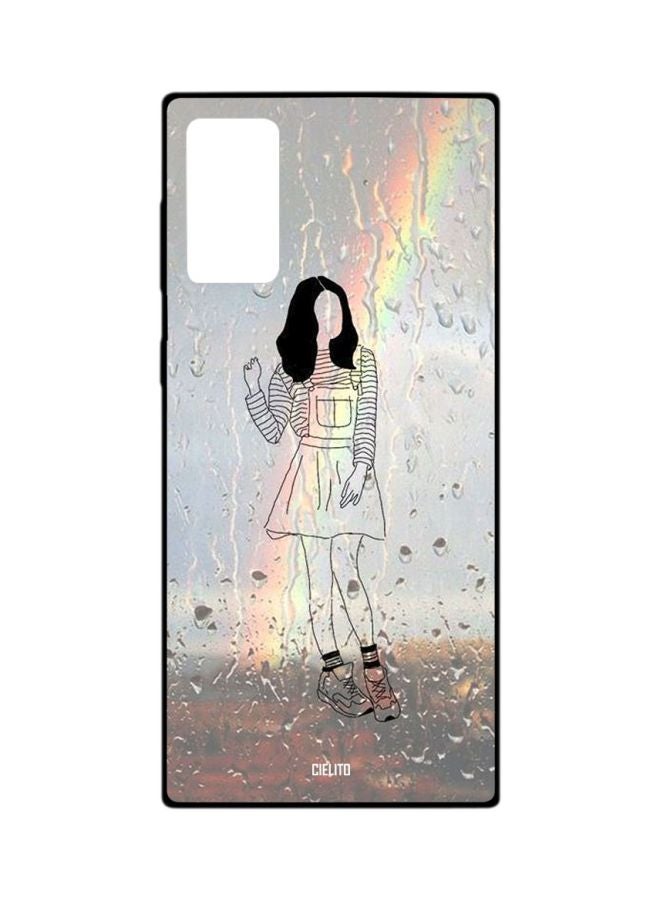 CIELITO Girl Printed Case Cover For Samsung Galaxy Note20 Grey/Black/Red - Image 1