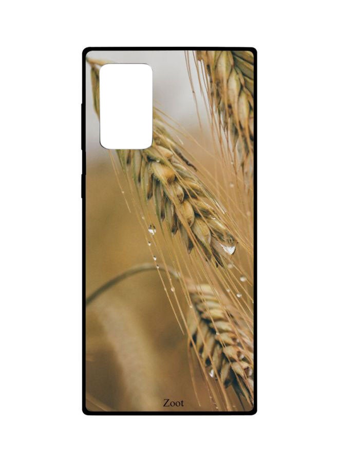 Zoot Sheaf Of Rice Printed Case Cover For Samsung Galaxy Note20 Ultra Brown/White - Image 1