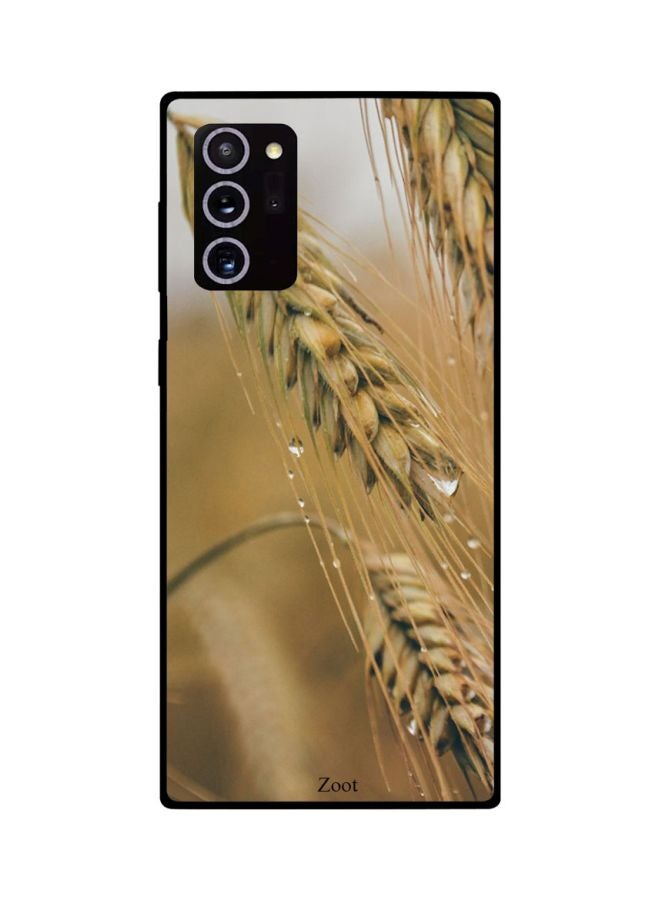 Zoot Sheaf Of Rice Printed Case Cover For Samsung Galaxy Note20 Ultra Brown/White - Image 2