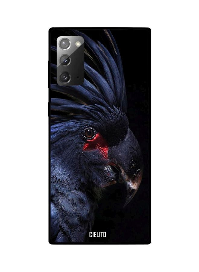 CIELITO Bird Printed Protective Case Cover For Samsung Galaxy Note20 Black/Grey/Red - Image 2