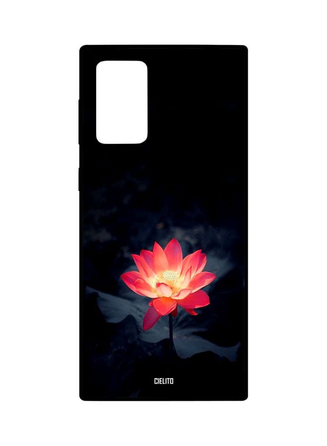 CIELITO Floral Printed Case Cover For Samsung Galaxy Note20 Black/Pink/Yellow - Image 1