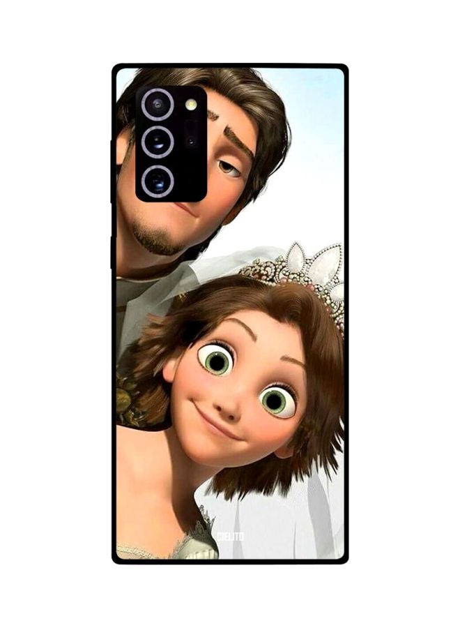 CIELITO Animated Characters Printed Case Cover For Samsung Galaxy Note20 White/Beige/Brown - Image 2