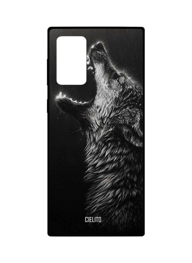 CIELITO Fox Printed Case Cover For Samsung Galaxy Note20 Ultra Black/Grey - Image 1
