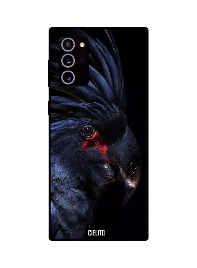 CIELITO Bird Printed Snap Case Cover For Samsung Galaxy Note20 Ultra Black/Blue/Red - Image 2