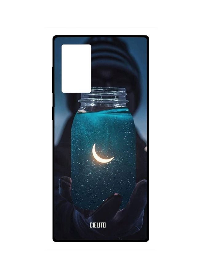 CIELITO Moon In A Jar Printed Case Cover For Samsung Galaxy Note20 Ultra Blue/Beige/Black - Image 1