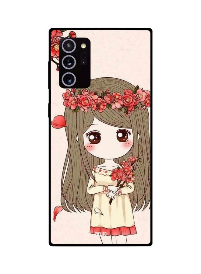 CIELITO Cartoon Printed Case Cover For Samsung Galaxy Note20 Ultra Beige/Brown/Red - Image 2