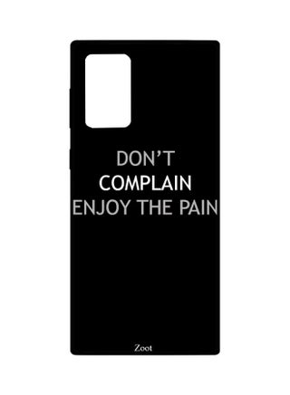 Quote Printed Case Cover For Samsung Galaxy Note20 Ultra Black/Grey/White - v1601197154/N40748896A_1