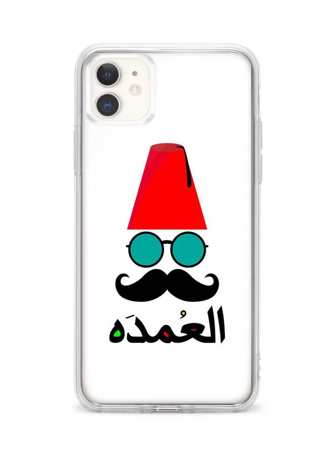 Stylizedd Apple iPhone 11 Clear Classic Case Classic Clear Case Soft TPU Gel Thin Transparent Flexible Cover [ Designed for Apple iPhone 11 Clear Classic Case ] - The Boss Full Print Multi Color
