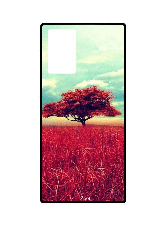 Zoot Tree Printed Case Cover For Samsung Galaxy Note20 Ultra Blue/Red/White - Image 1