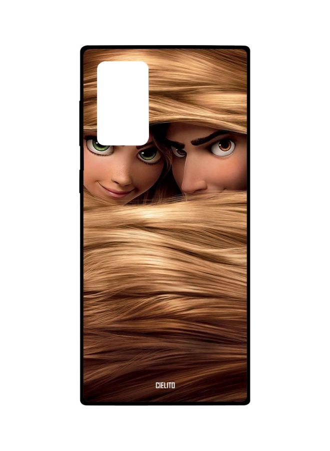 CIELITO Rapunzel Printed Case Cover For Samsung Galaxy Note20 Ultra Gold/Black/White - Image 1