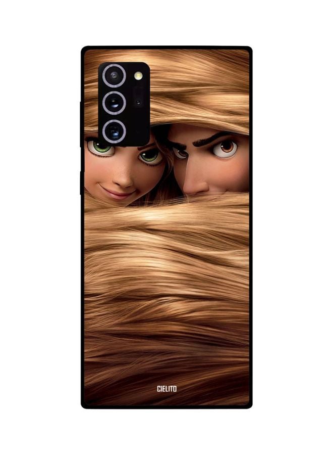 CIELITO Rapunzel Printed Case Cover For Samsung Galaxy Note20 Ultra Gold/Black/White - Image 2