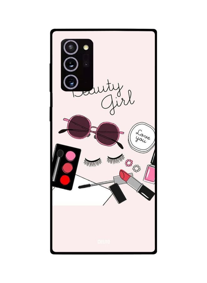 CIELITO Beauty Girl Printed Case Cover For Samsung Galaxy Note20 Ultra Pink/Black/Red - Image 2