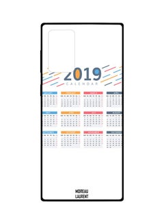 Calendar Printed Protective Case Cover For Samsung Galaxy Note 20 Ultra White/Red/Blue
