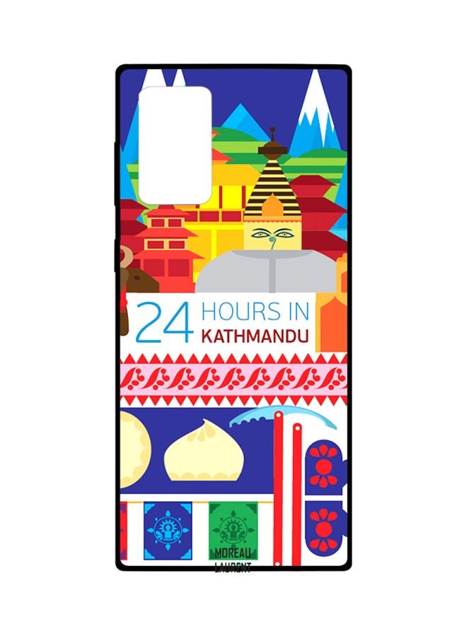 Moreau Laurent 24 Hours In Kathmandu Printed Case Cover For Samsung Galaxy Note20 Ultra Red/Yellow/Blue - Image 1