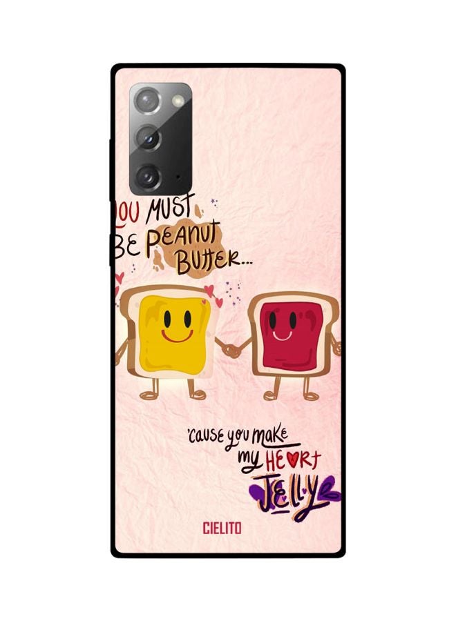 CIELITO Cartoon Printed Protective Case Cover For Samsung Galaxy Note 20 Beige/Yellow/Red - Image 2