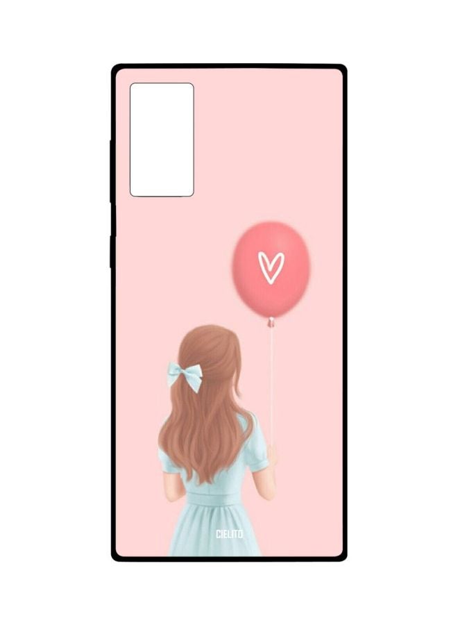 CIELITO Girl Printed Case Cover For Samsung Galaxy Note20 Pink/Blue/Brown - Image 1