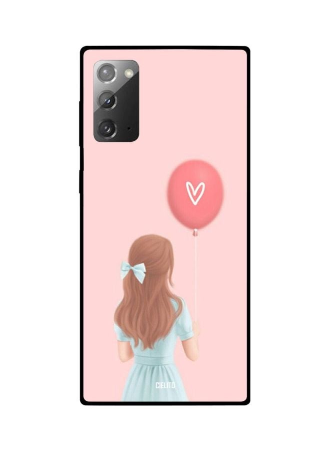 CIELITO Girl Printed Case Cover For Samsung Galaxy Note20 Pink/Blue/Brown - Image 2