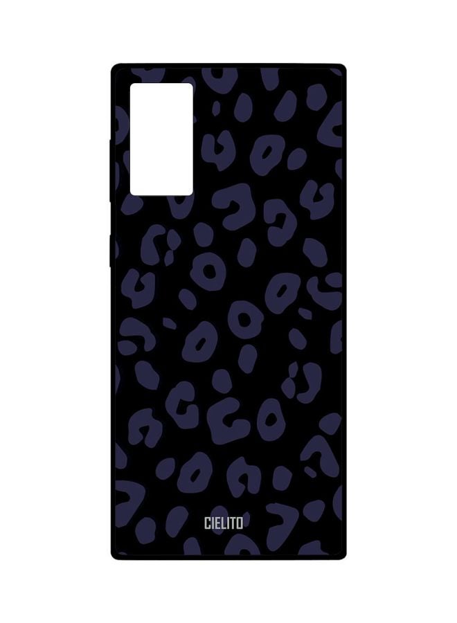 CIELITO Printed Case Cover For Samsung Galaxy Note 20 Ultra Black/Blue - Image 1