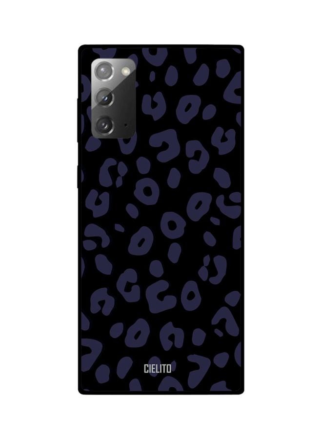 CIELITO Printed Case Cover For Samsung Galaxy Note 20 Ultra Black/Blue - Image 2