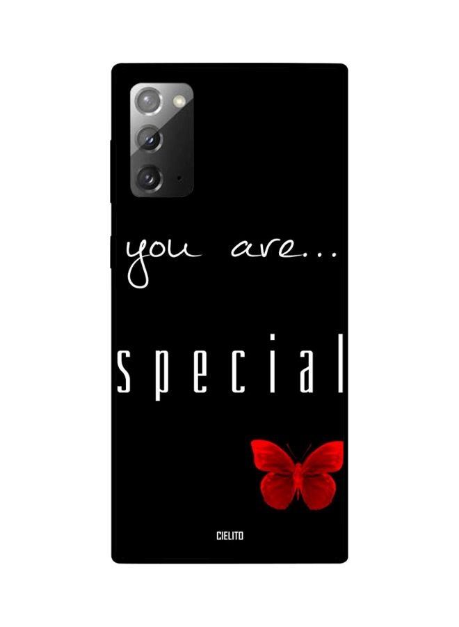 CIELITO You Are Special Printed Case Cover For Samsung Galaxy Note20 Black/White/Red  - Image 2