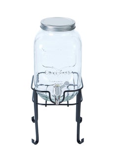 Glass Drink Dispenser with Stand Clear 4Liters - v1601198189/N13077320A_1