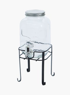 Glass Drink Dispenser with Stand Clear 4Liters - v1601198189/N13077320A_2