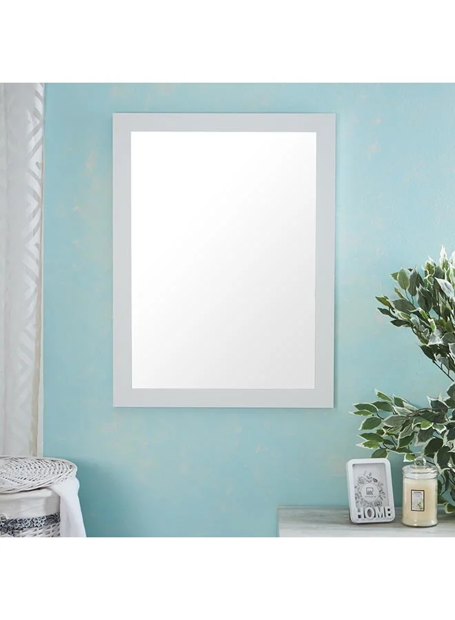 Home Box Aroma Wall Mirror White 80 x 60cm