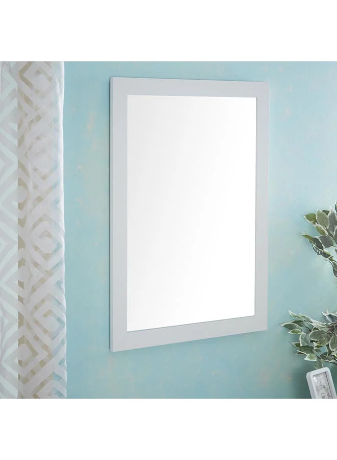 Home Box Aroma Wall Mirror White 80 x 60cm