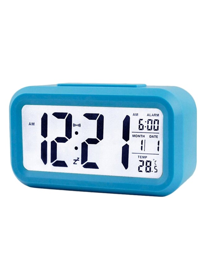 Digital Alarm Clock Blue 14.50X5.50X8.80cm - v1601200362/N40529256A_3