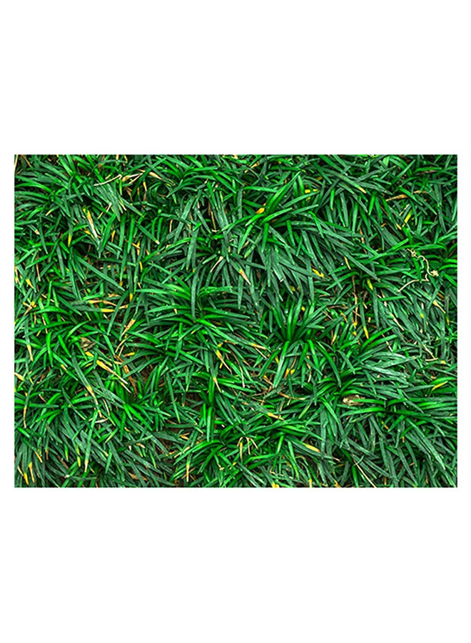 Fast Print Grass Themed Self Adhesive Wall Sticker Green 80x60cm