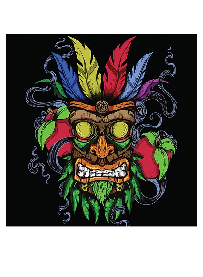 أتيك لوحة لديكور الحائط بتصميم مستوحى من لعبة كراش باش أسود/أزرق/ أحمر 30x30سم - Image 1