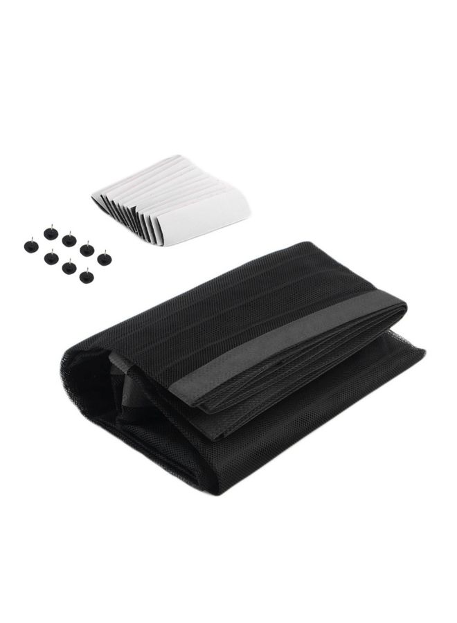 ستارة شبكية صيفية مغناطيسية مضادة للبعوض أسود 90x210سم - Image 3