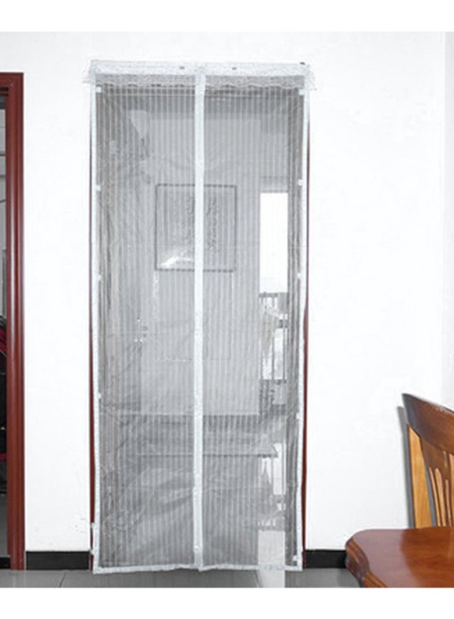 ستارة شبكية صيفية مغناطيسية مضادة للبعوض أسود 90x210سم - Image 5